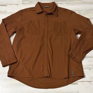 Sitka Gear Brown Riser Work Shirt Size XXL